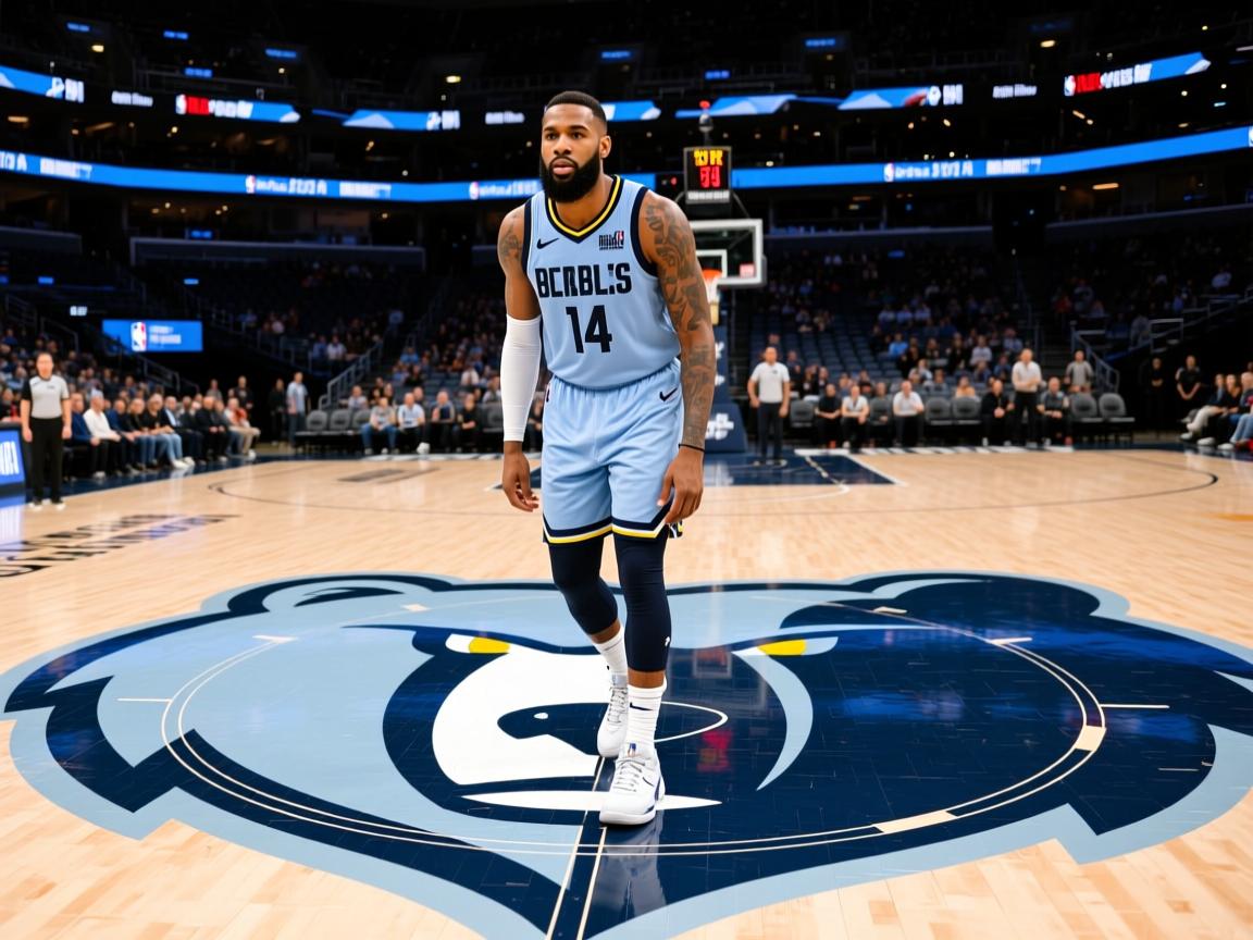 NBA孟菲斯灰熊队宣布球员受伤缺席比赛