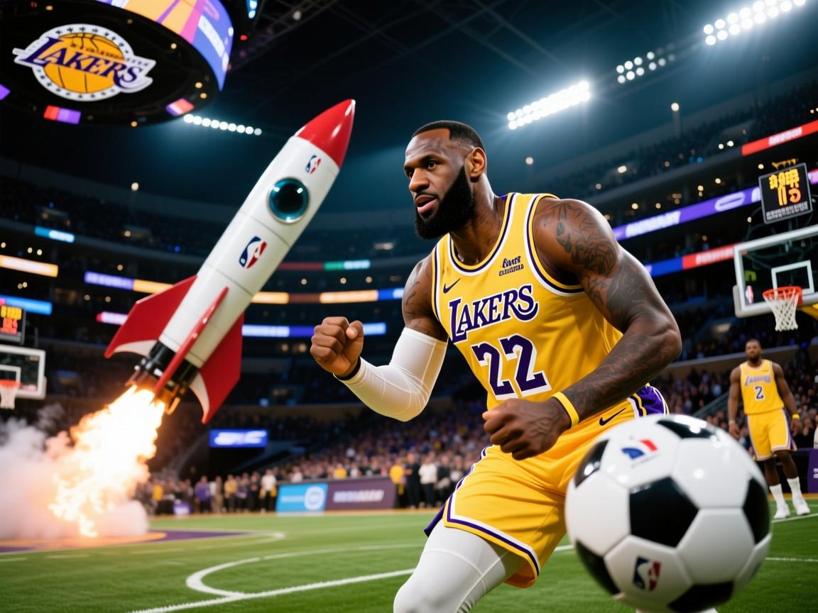 火箭击败湖人，詹姆斯表现神勇  第2张