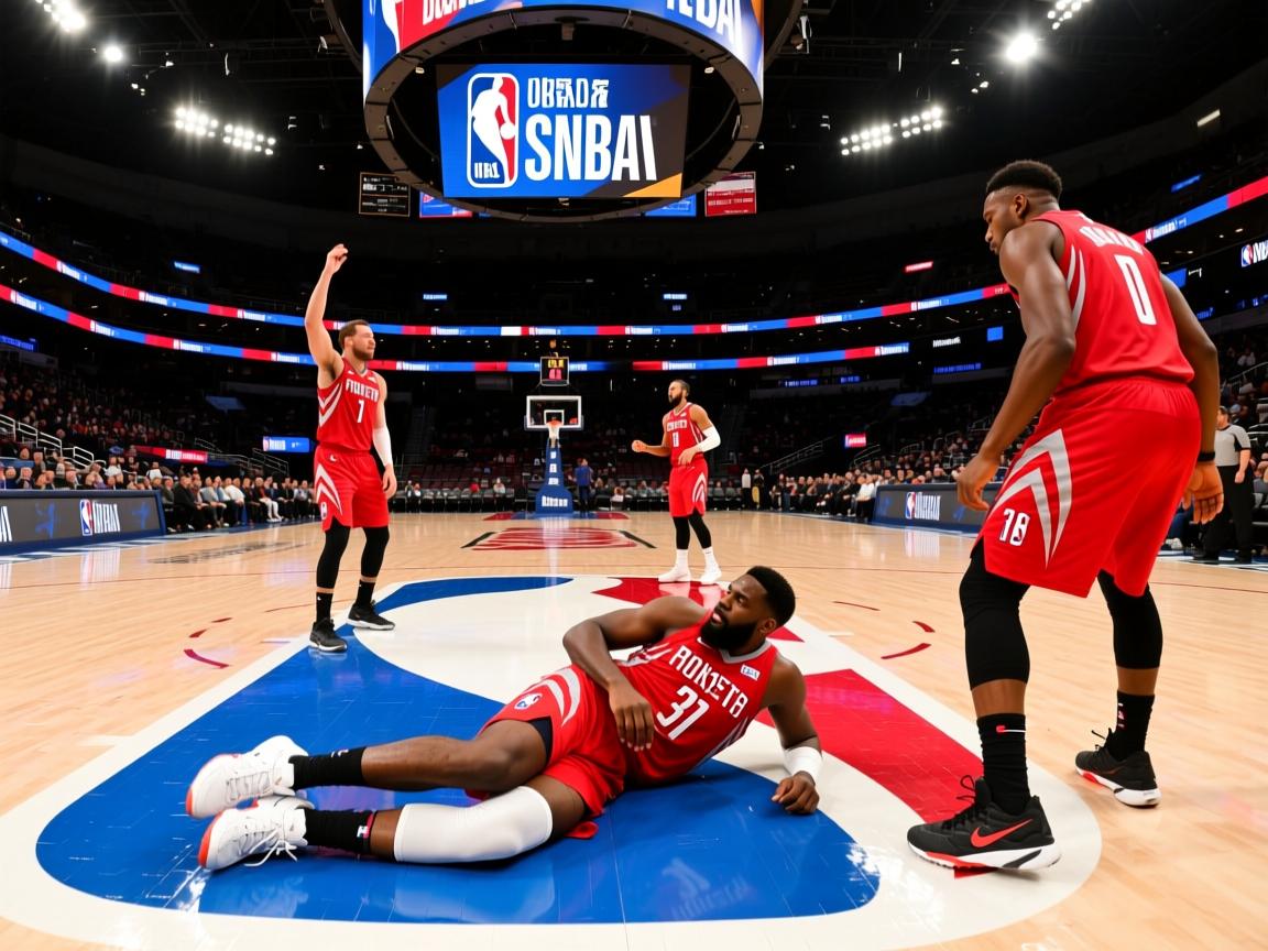 NBA常规赛收官战火箭惨遭大败 第2张